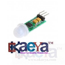 OkaeYa SR05 Mini Pir Motion Detector Hc-Sr505 Arduino Compatible